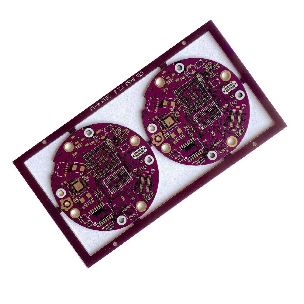 六层紫色无人机电源板